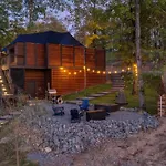 The Covey Bluebird House A Luxury African Tent Retreat On Stocked Bass Pond