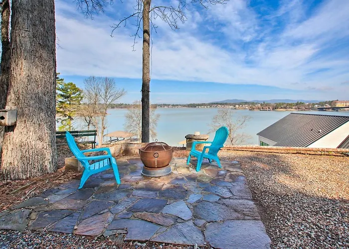 Lakefront Hot Springs Vacation Rental With Dock