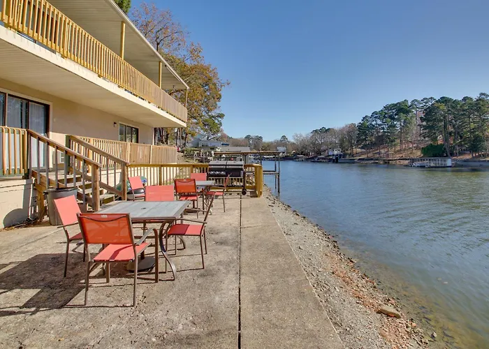 Hot Springs Condo With Lake Access And Boat Dock!
