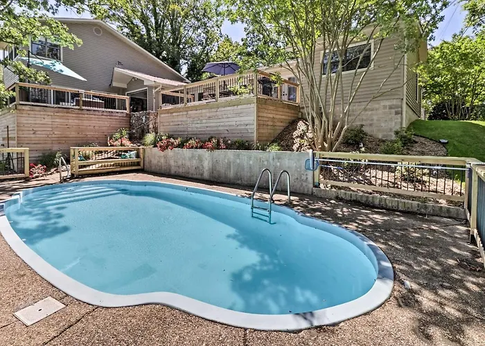 Luxury Hot Springs Oasis On Lake With Private Dock!