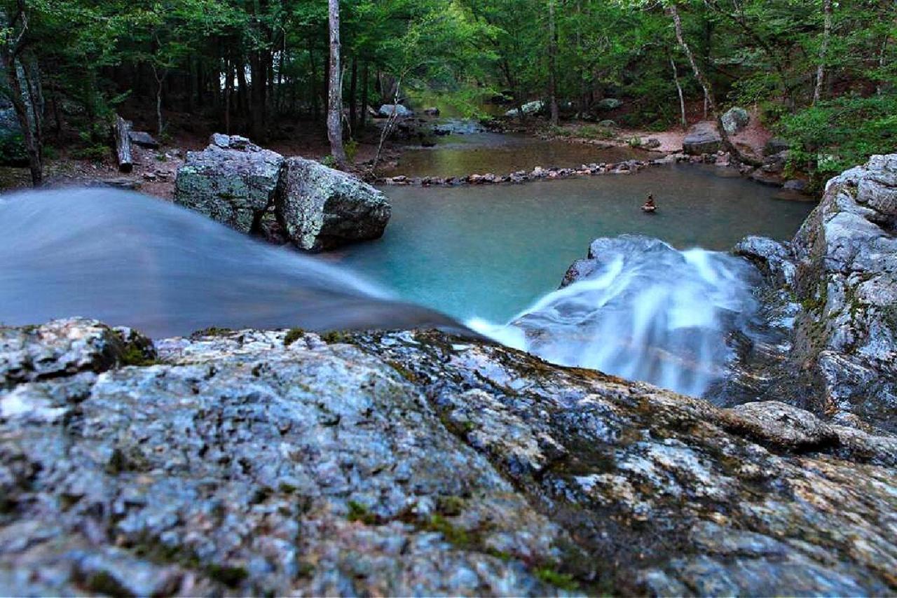 Secluded With Mini Waterfall And A Creek In Holiday home Hot Springs