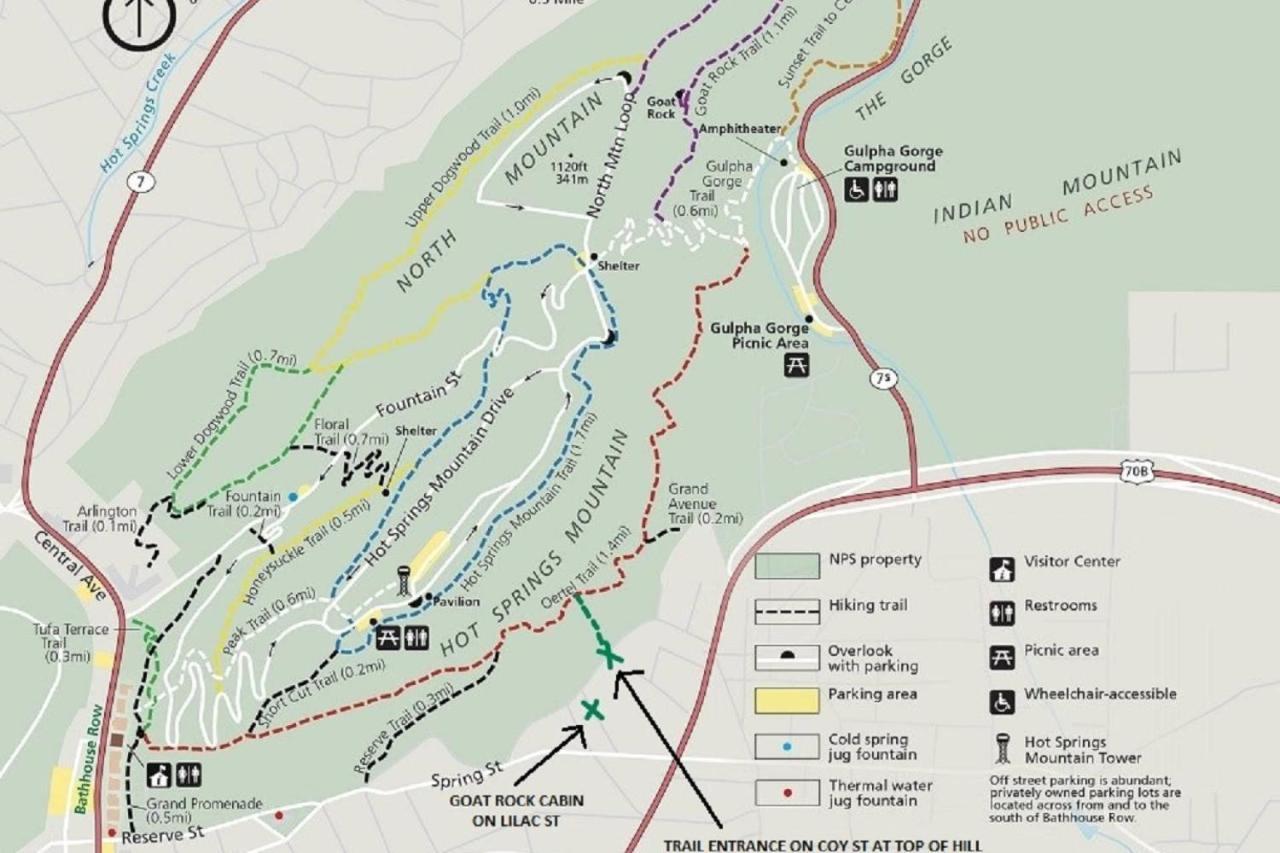 Goat Rock Holiday home Hot Springs