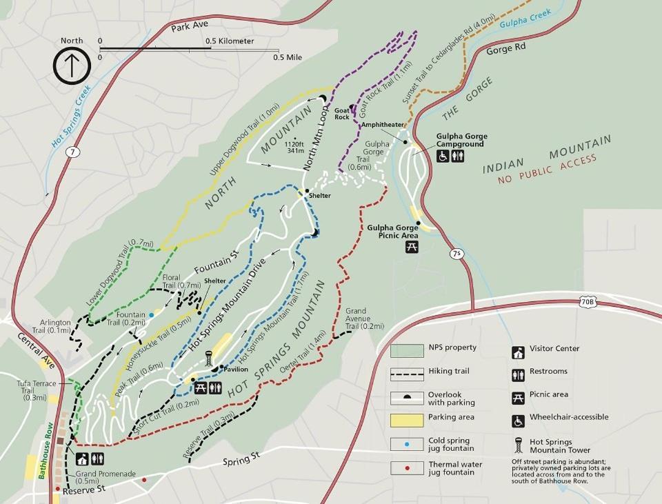 Spring - A Cozy Getaway In Downtown Hot Springs! Hot Springs