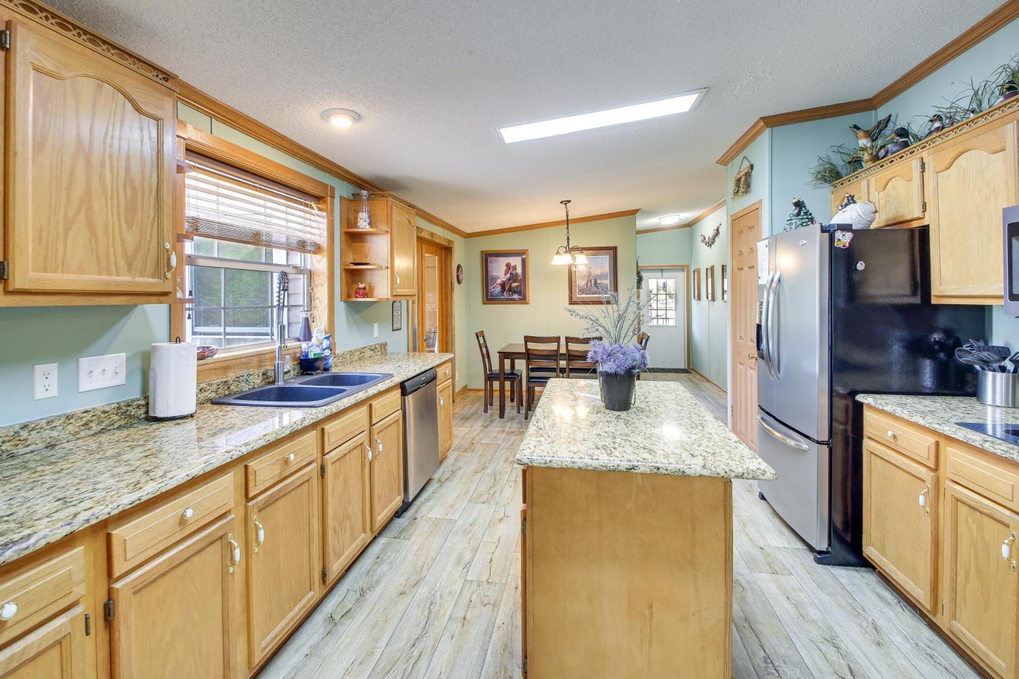 Holiday home Lakefront Arkansas With Dock And Sunroom *