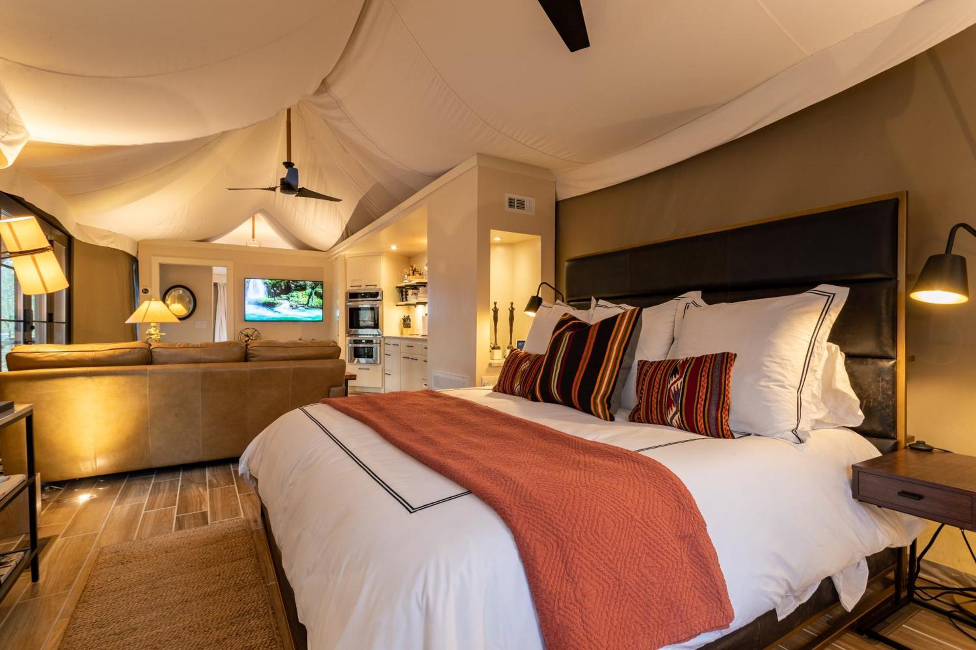 Luxury tent The Nest Of Hot Springs, A Luxury African Tent Retreat *