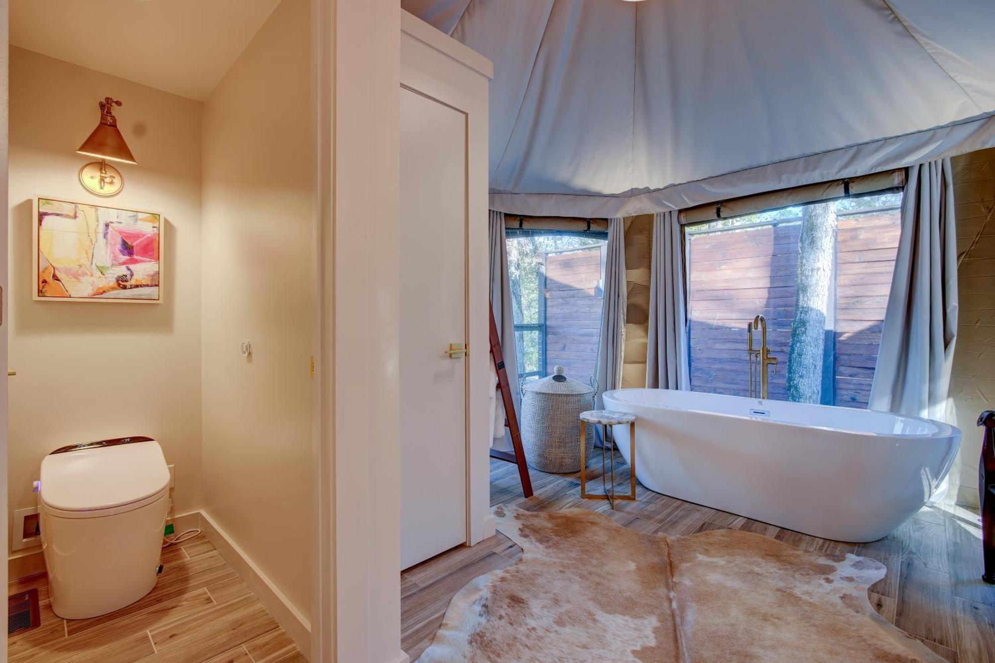 The Covey Bluebird House A Luxury African Tent Retreat On Stocked Bass Pond Luxury tent